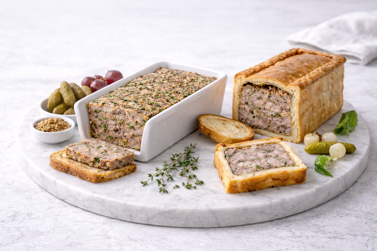 Pâtés et terrines
