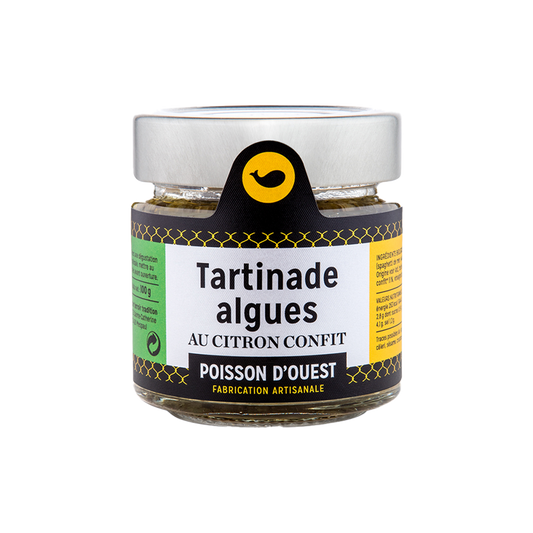 Algues au citron confit